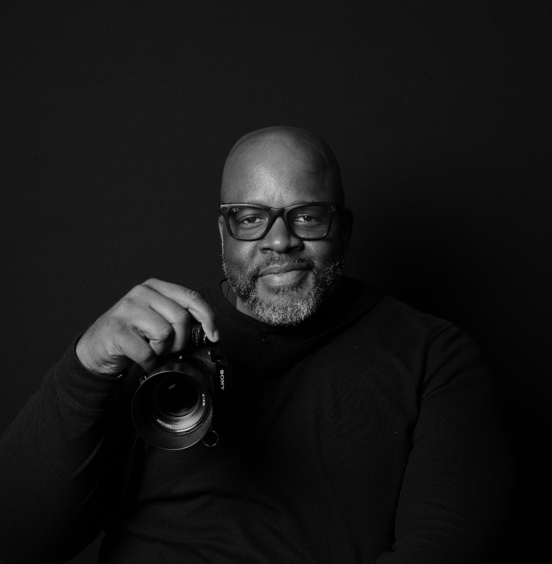 Portrait of Josue Fevrier, photographer